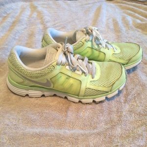 Lime Green Nike Tennis Shoes